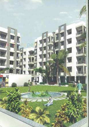 Elevation of real estate project Anand Residency located at Dehgam, Gandhinagar, Gujarat