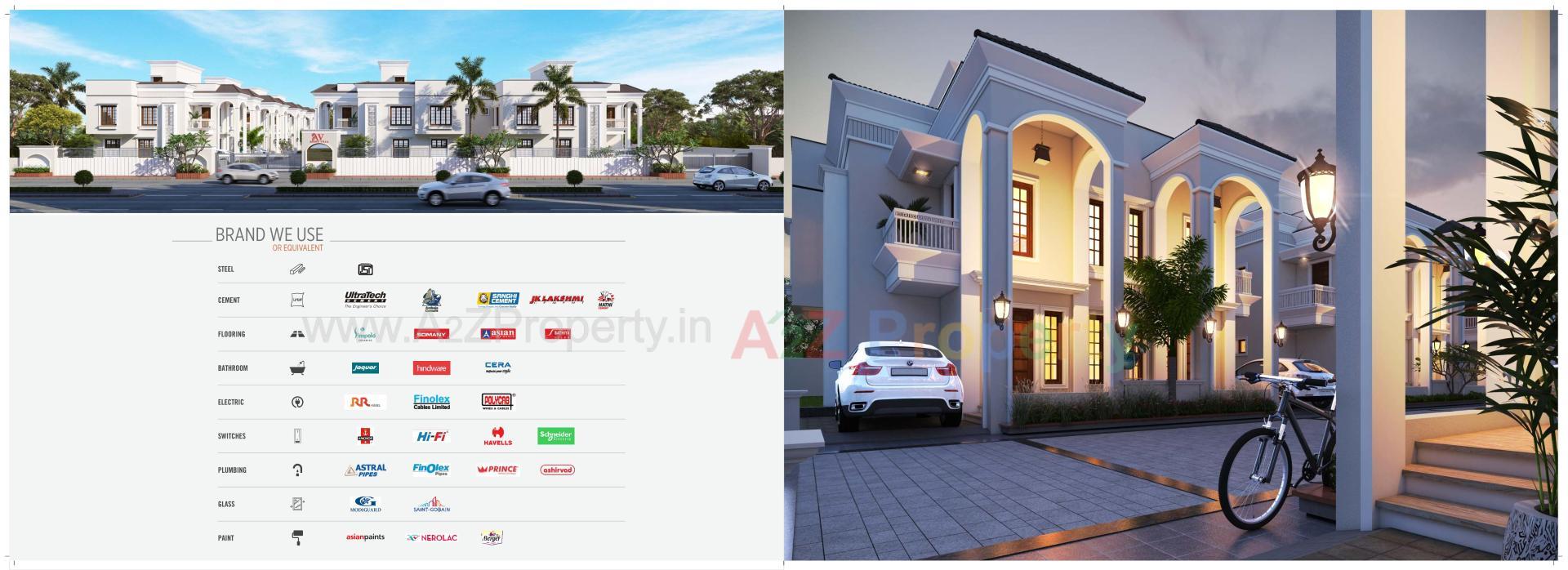  of real estate project Anand Villa located at Borisana, Gandhinagar, Gujarat