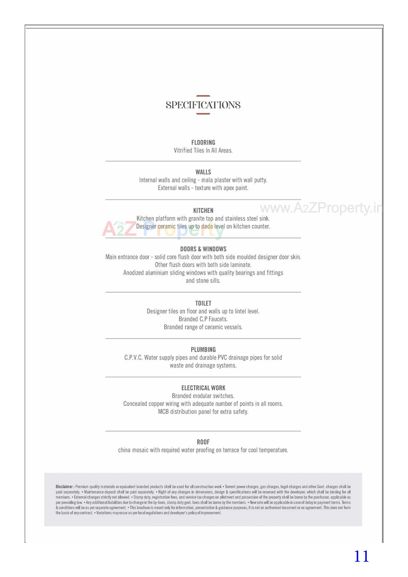  of real estate project Ananta Premium Living located at Bhat, Gandhinagar, Gujarat