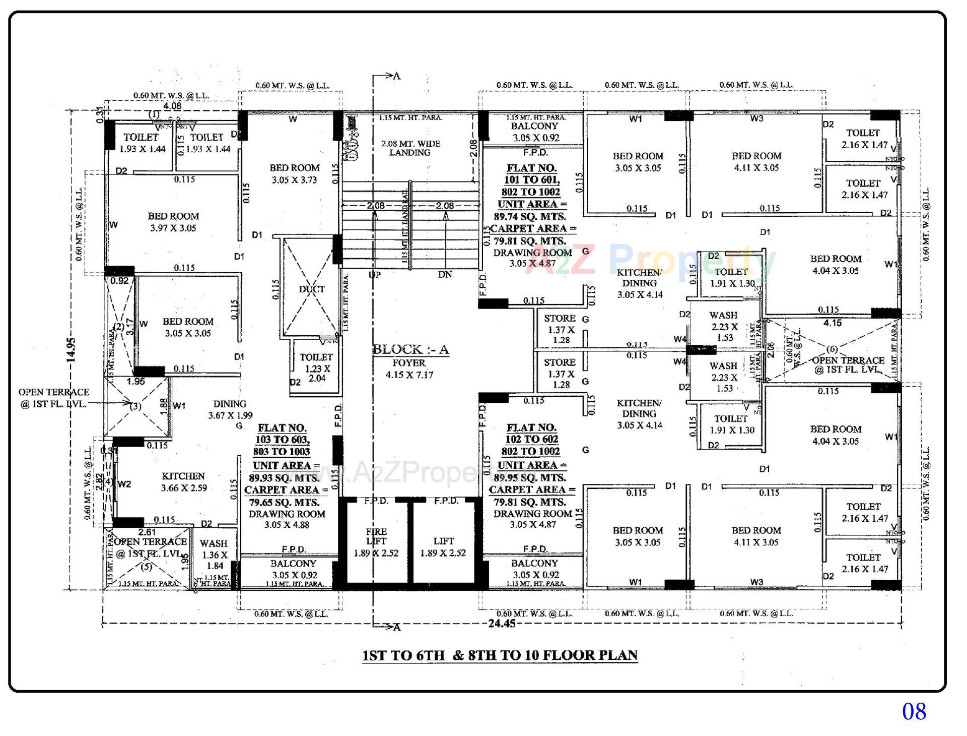 Layout of real estate project Ananta Premium Living located at Bhat, Gandhinagar, Gujarat