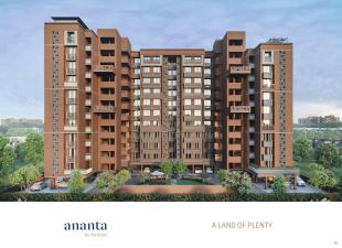Elevation of real estate project Ananta located at Kalol, Gandhinagar, Gujarat