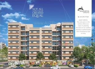Elevation of real estate project Anasya Greenz located at Vavol, Gandhinagar, Gujarat