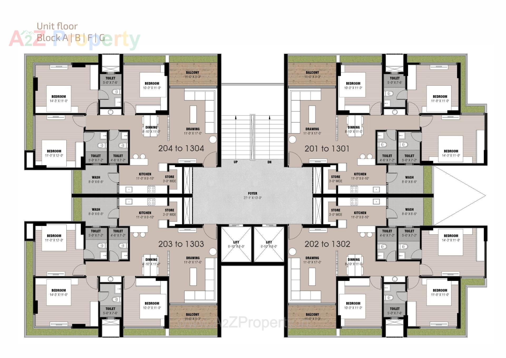 Layout of real estate project Anavya Parmeshwar located at Adalaj, Gandhinagar, Gujarat