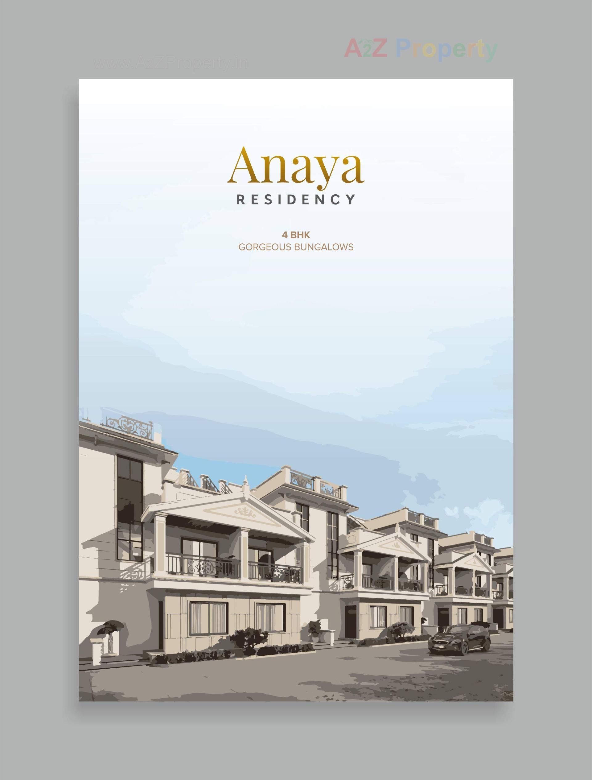 3D Elevation of real estate project Anaya Residency located at Vavol, Gandhinagar, Gujarat