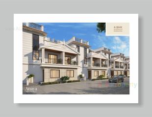 Elevation of real estate project Anaya Residency located at Vavol, Gandhinagar, Gujarat