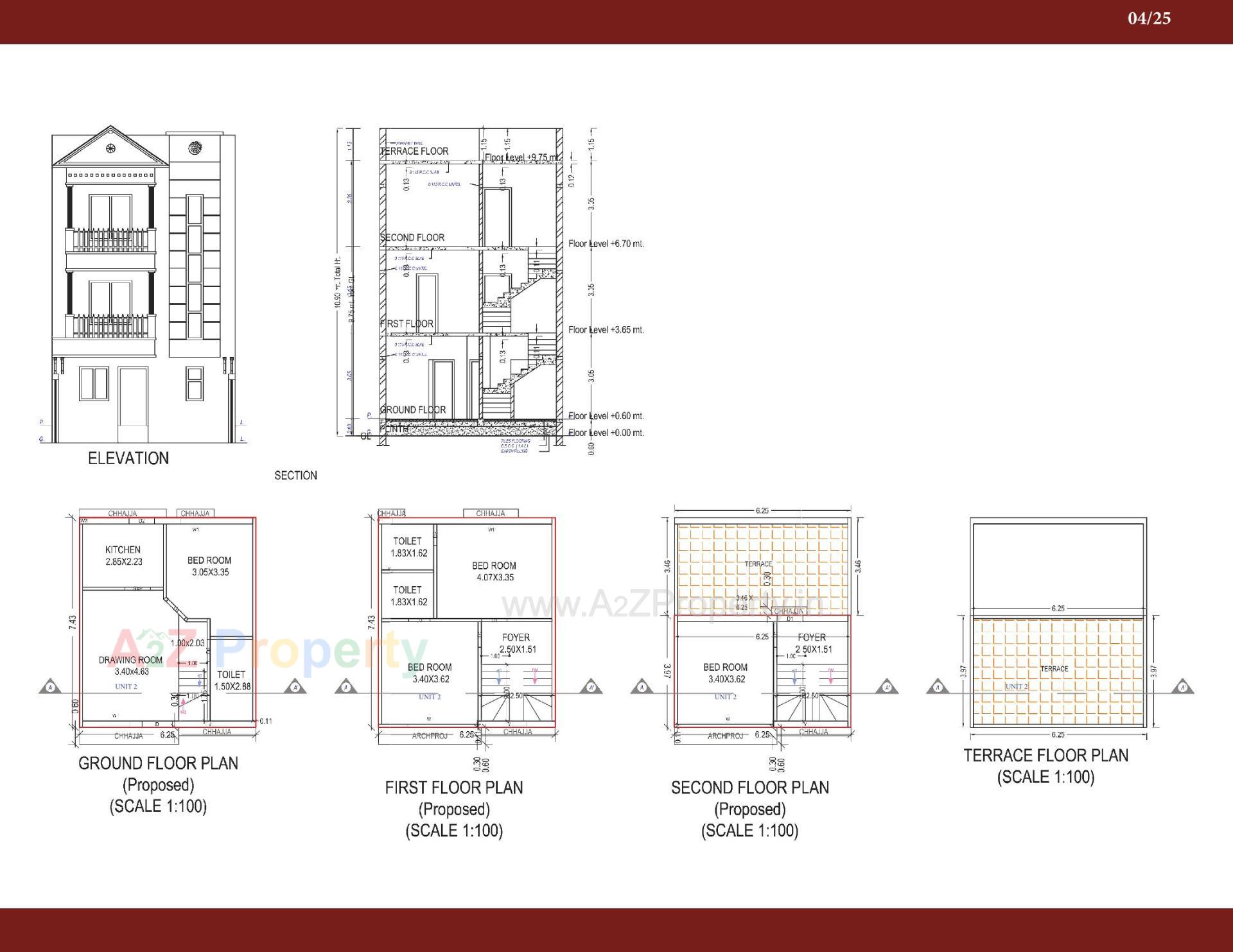 Layout of real estate project Anjel Homes located at Gandhinagar, Gandhinagar, Gujarat