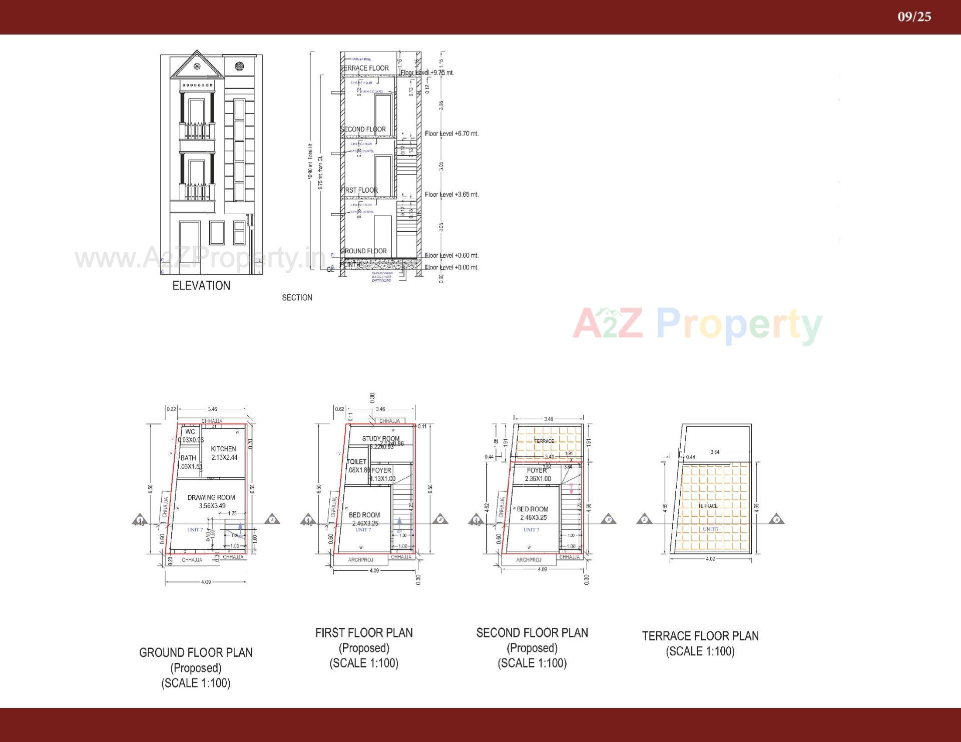 Layout of real estate project Anjel Homes located at Gandhinagar, Gandhinagar, Gujarat