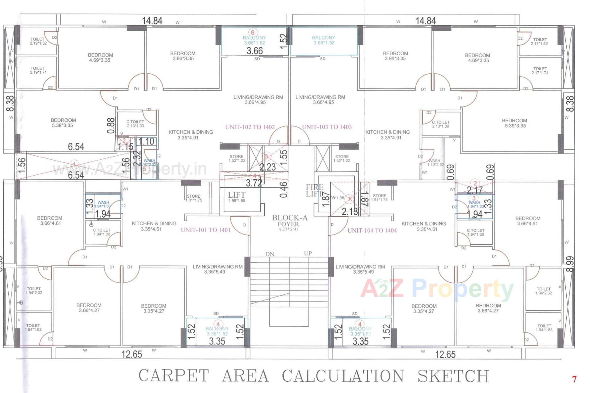 Layout of real estate project Anutham By Hari Group located at Pethapur, Gandhinagar, Gujarat