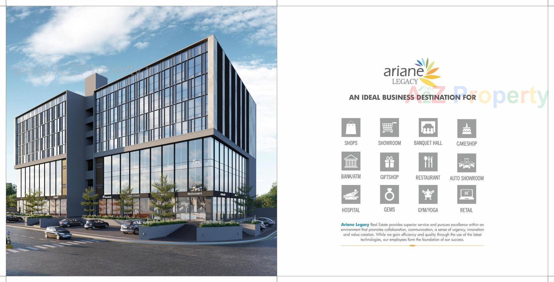  of real estate project Ariane Legacy located at Adalaj, Gandhinagar, Gujarat