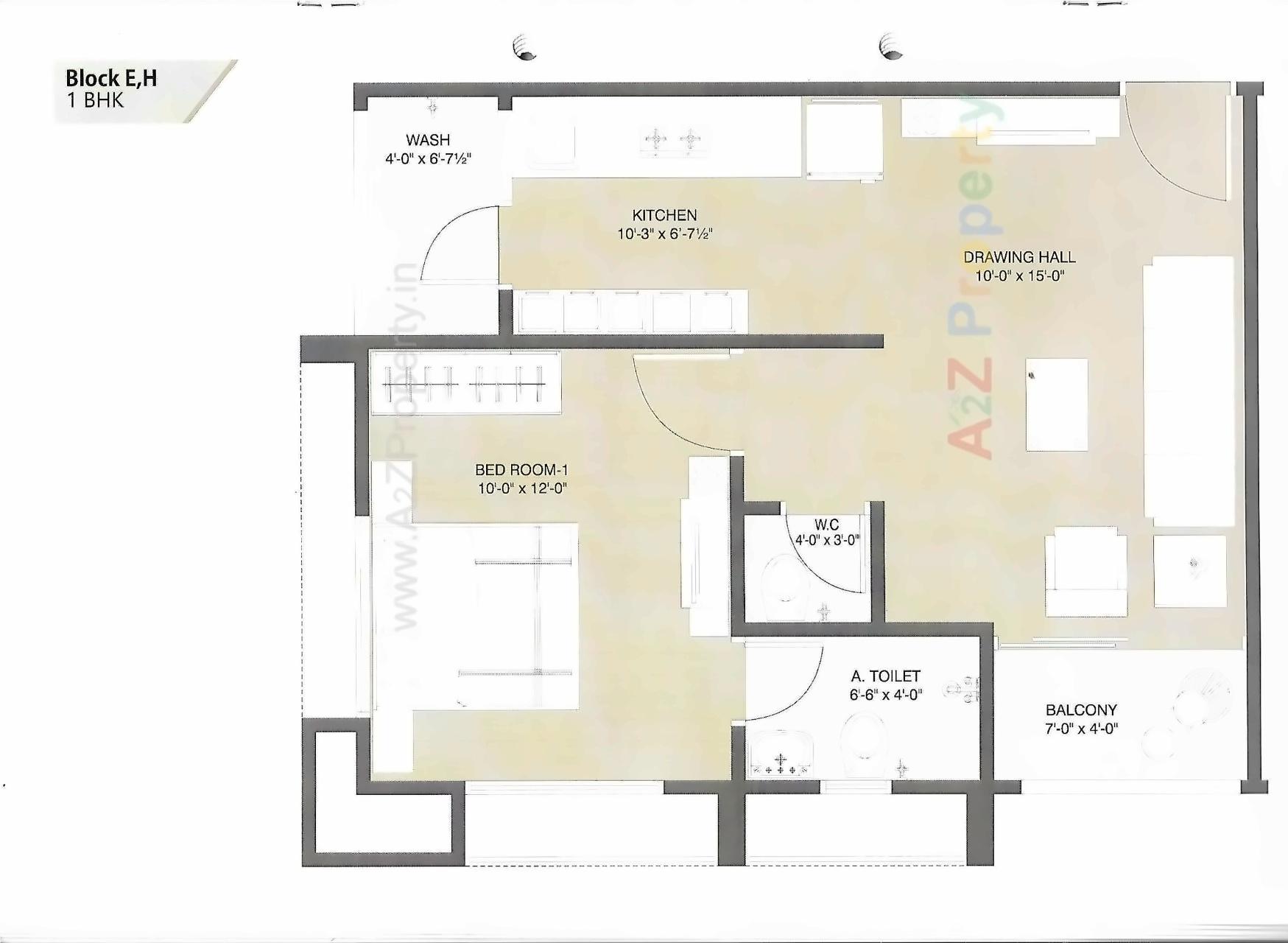 Layout of real estate project Arjun 2 located at Vavol, Gandhinagar, Gujarat