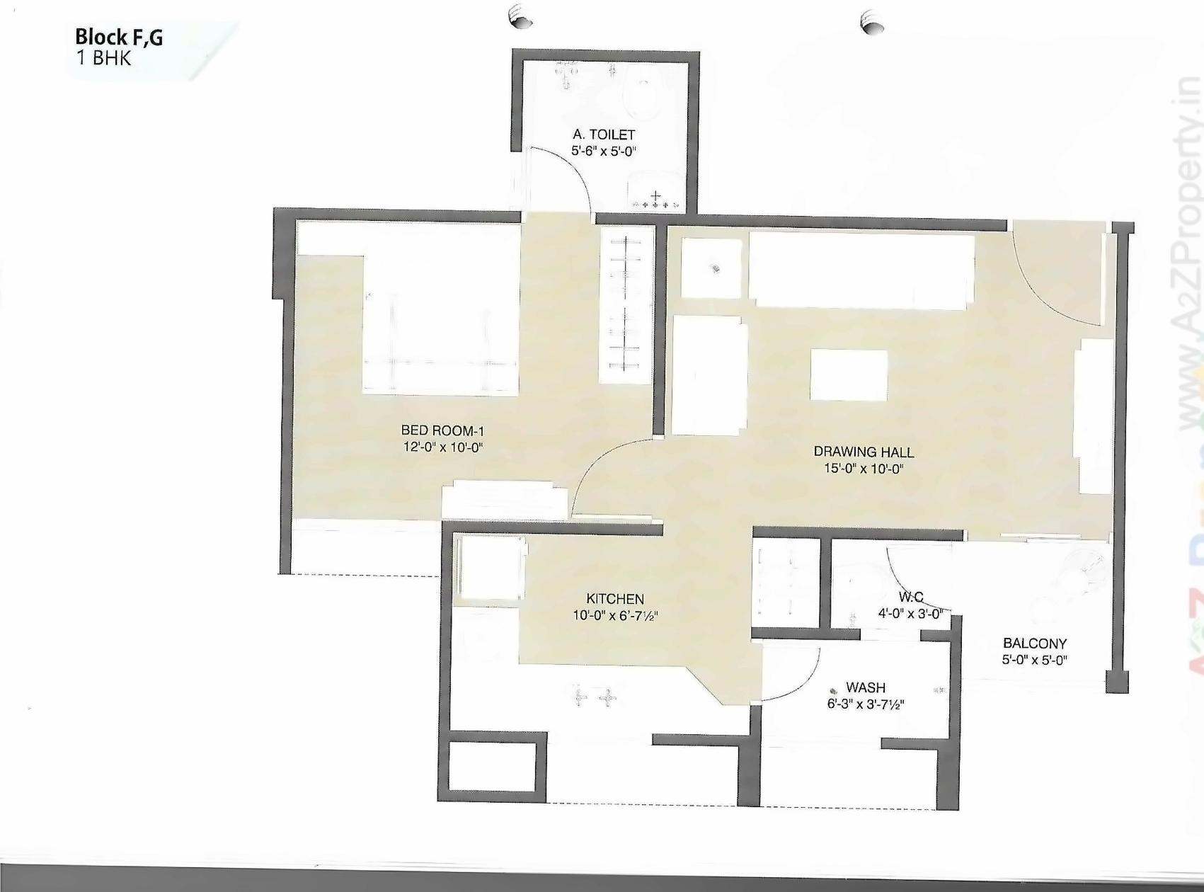 Layout of real estate project Arjun 2 located at Vavol, Gandhinagar, Gujarat