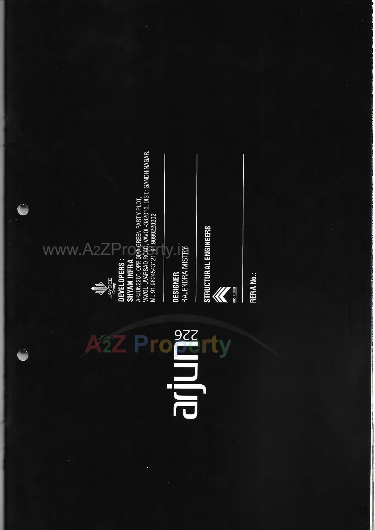  of real estate project Arjun 2 located at Vavol, Gandhinagar, Gujarat