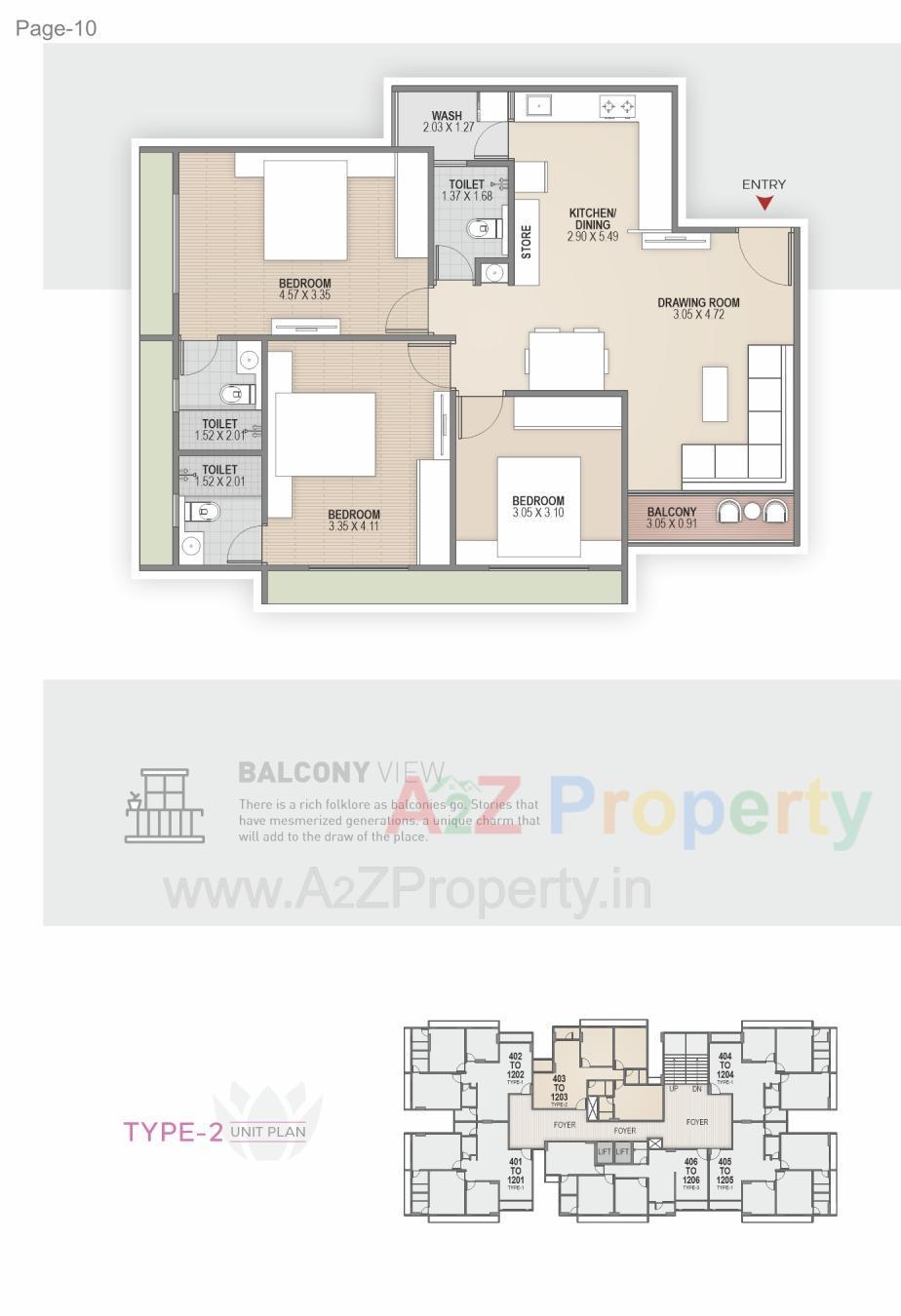 Layout of real estate project Arpan Antilia located at Vavol, Gandhinagar, Gujarat