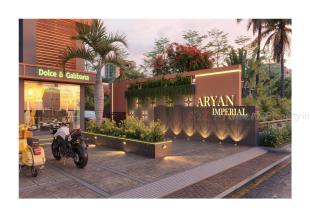 Elevation of real estate project Aryan Imperial located at Kudasan, Gandhinagar, Gujarat