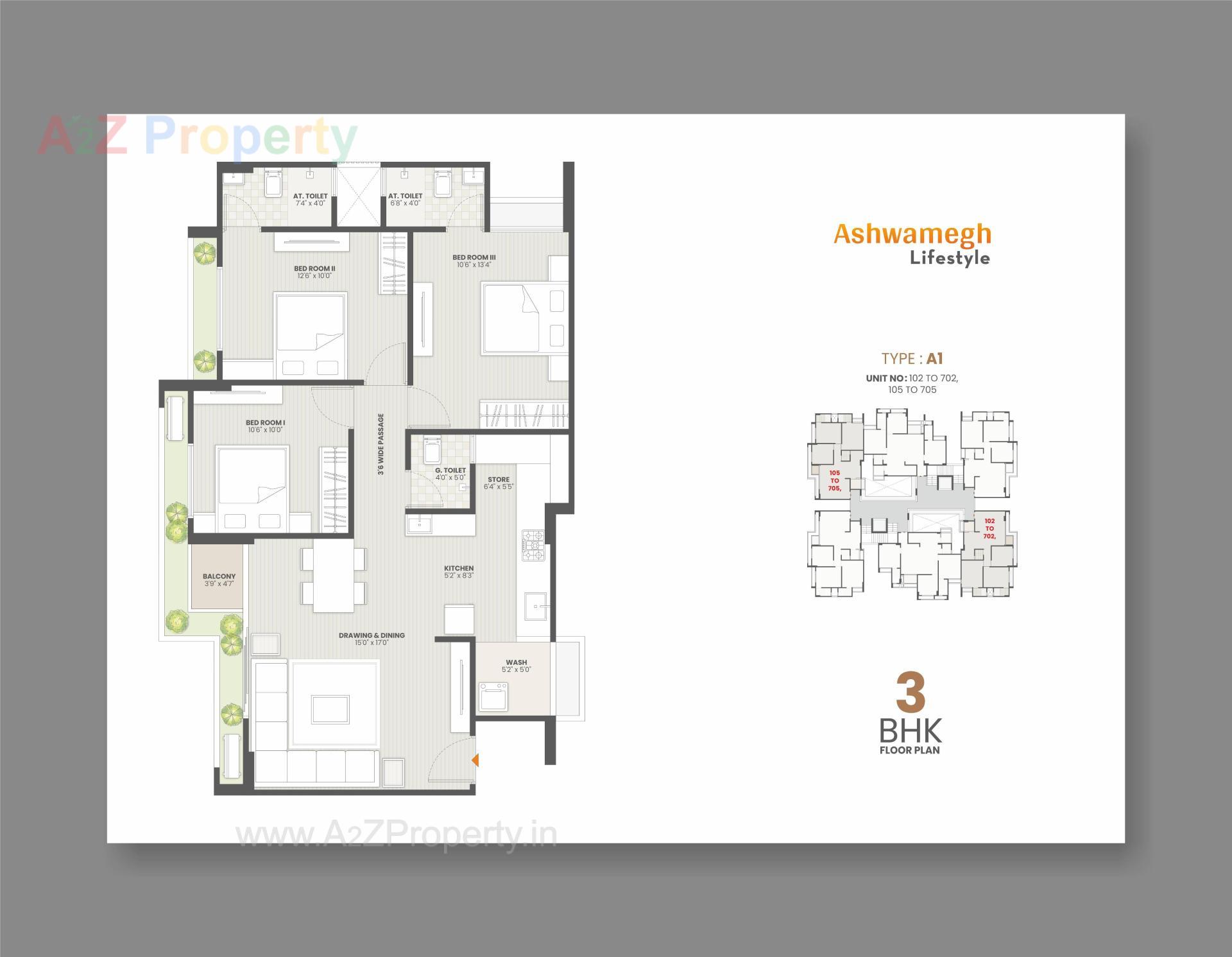 Layout of real estate project Ashwamegh Lifestyle located at Sargasan, Gandhinagar, Gujarat