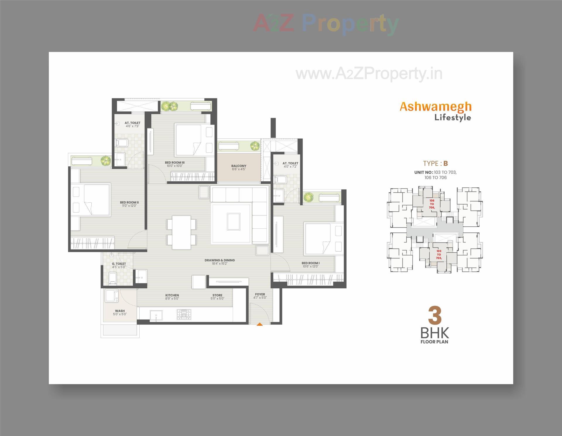 Layout of real estate project Ashwamegh Lifestyle located at Sargasan, Gandhinagar, Gujarat