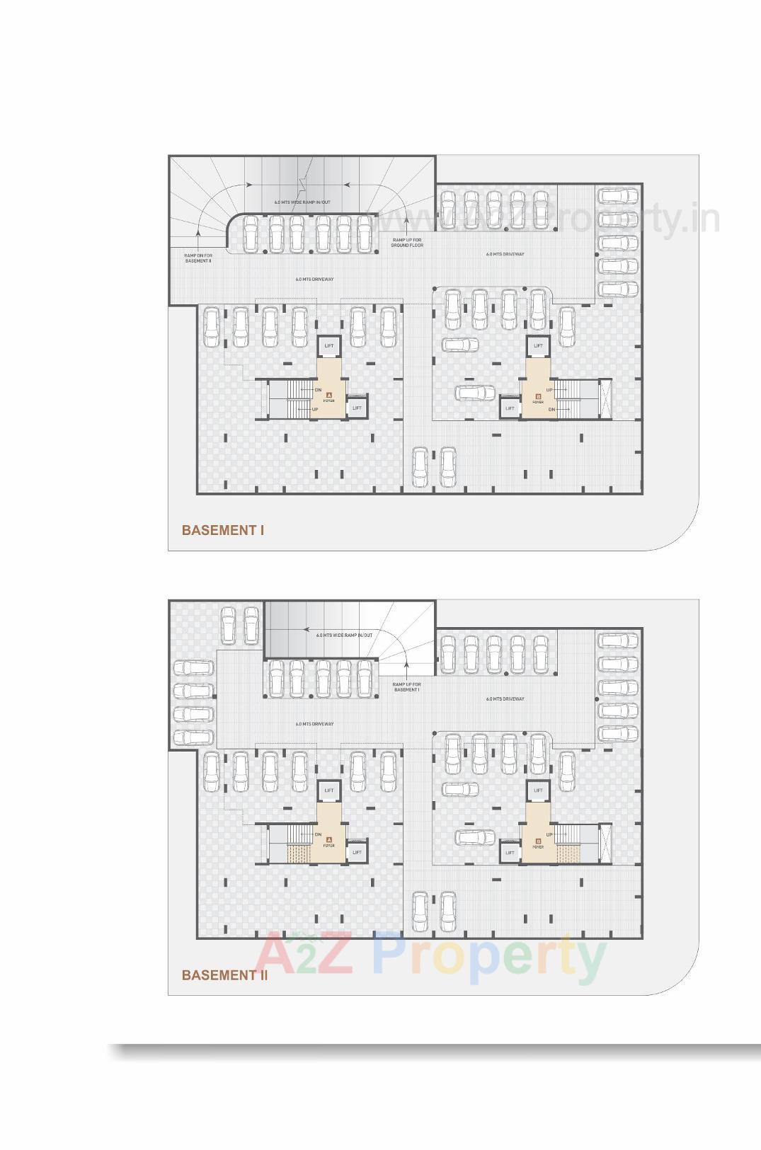 Layout of real estate project Ashwamegh Signature located at Tarapur, Gandhinagar, Gujarat