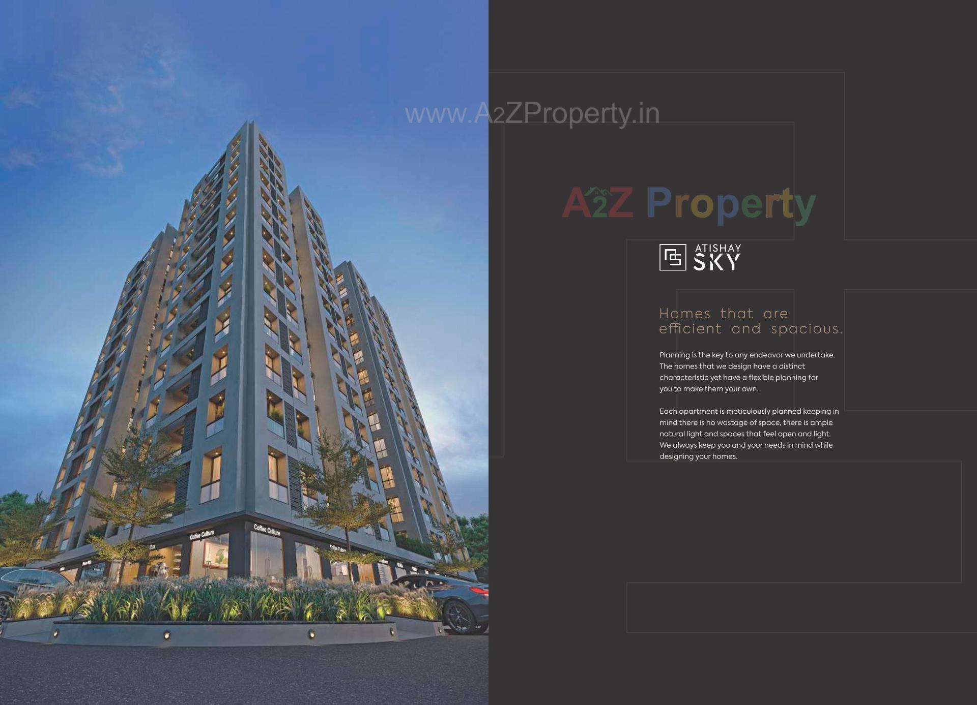  of real estate project Atishay Sky located at Sargasan, Gandhinagar, Gujarat