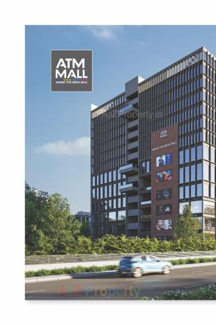 Elevation of real estate project Atm Mall / Atm Coliving   (service Apartment) located at Zundal, Gandhinagar, Gujarat