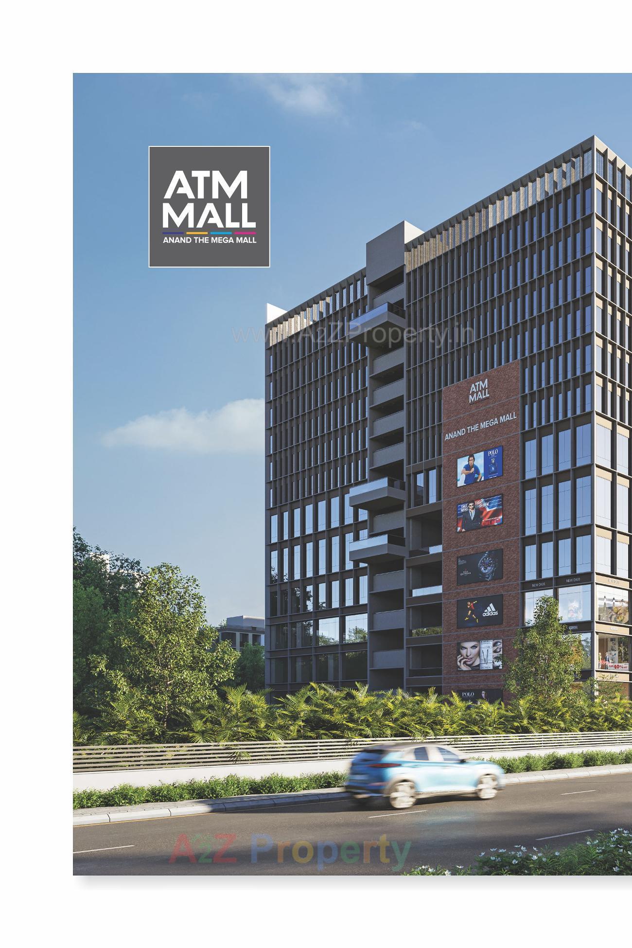 3D Elevation of real estate project Atm Mall / Atm Coliving   (service Apartment) located at Zundal, Gandhinagar, Gujarat