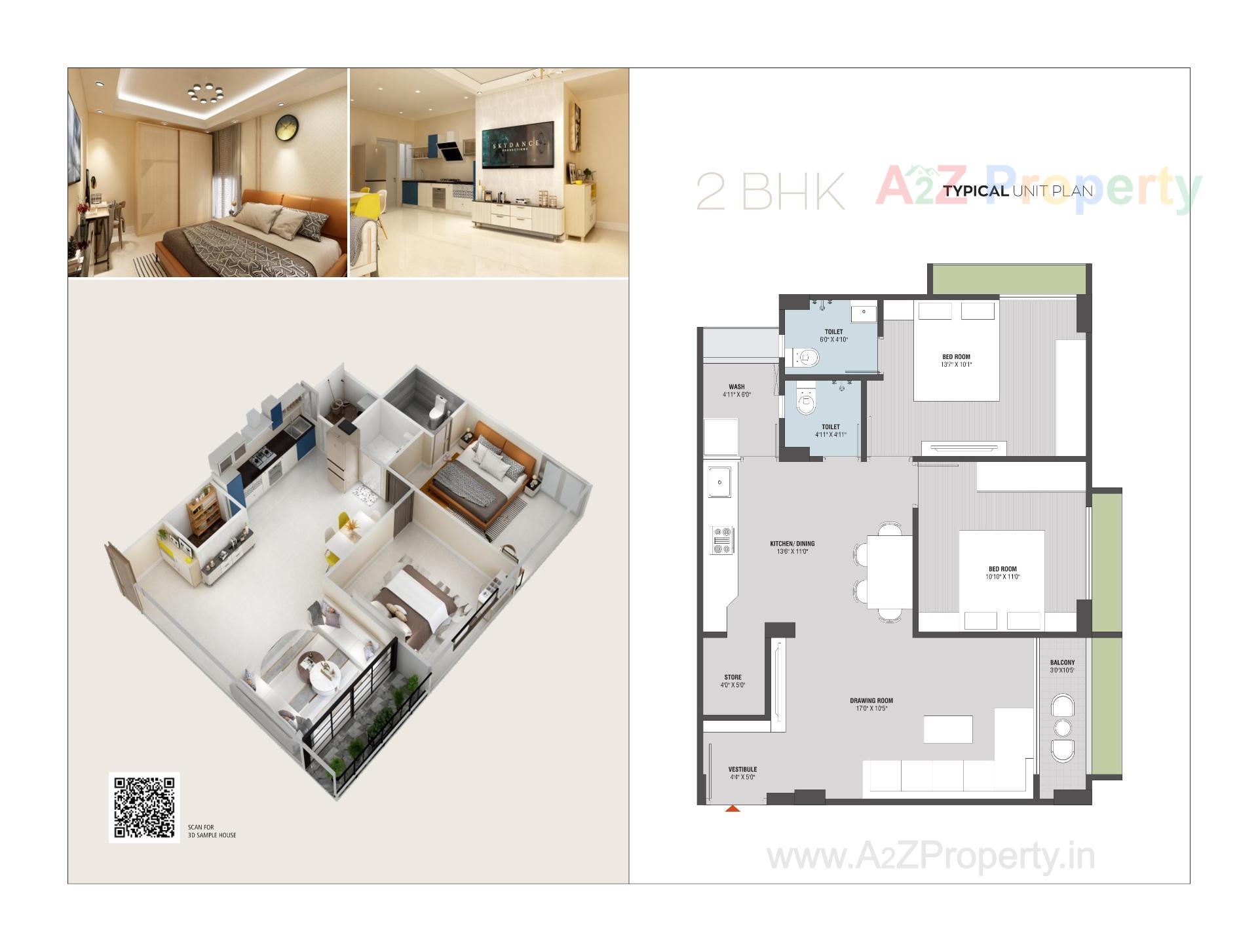 Layout of real estate project Atulya Elegance located at Vavol, Gandhinagar, Gujarat