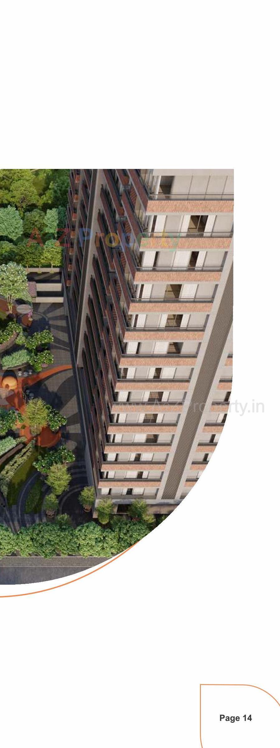 3D Elevation of real estate project Avani Aayam located at Raysan, Gandhinagar, Gujarat