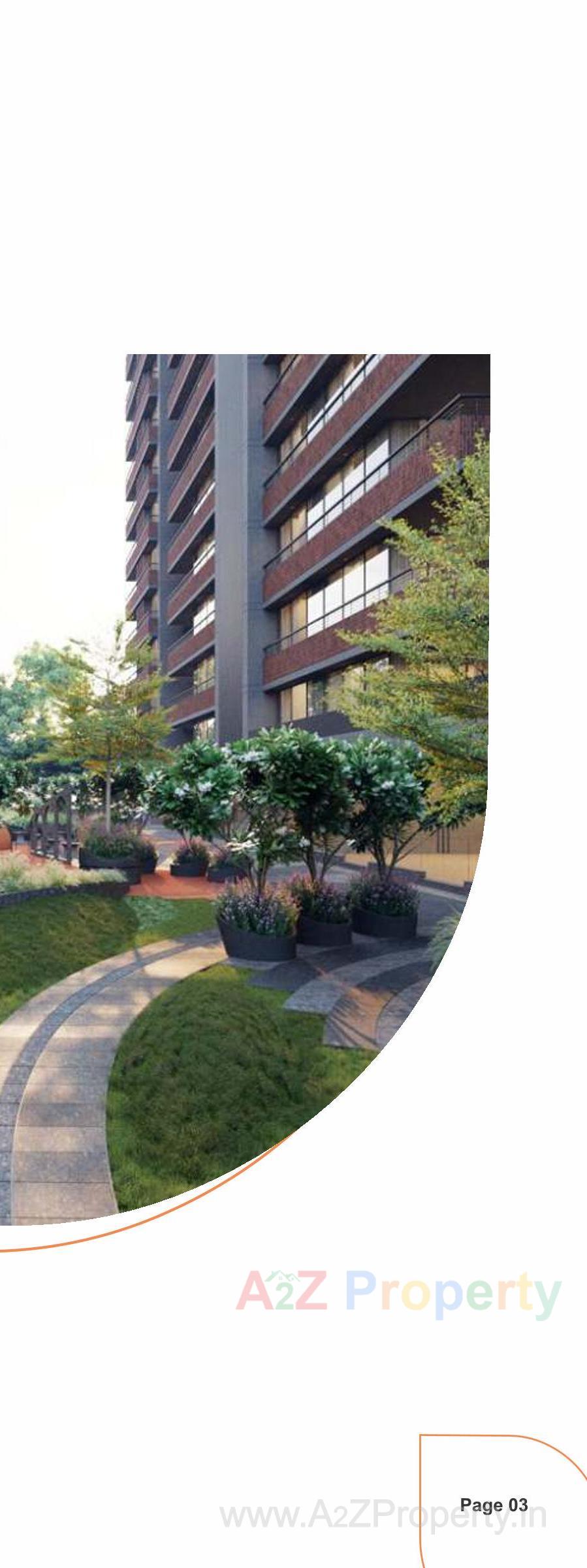 3D Elevation of real estate project Avani Aayam located at Raysan, Gandhinagar, Gujarat