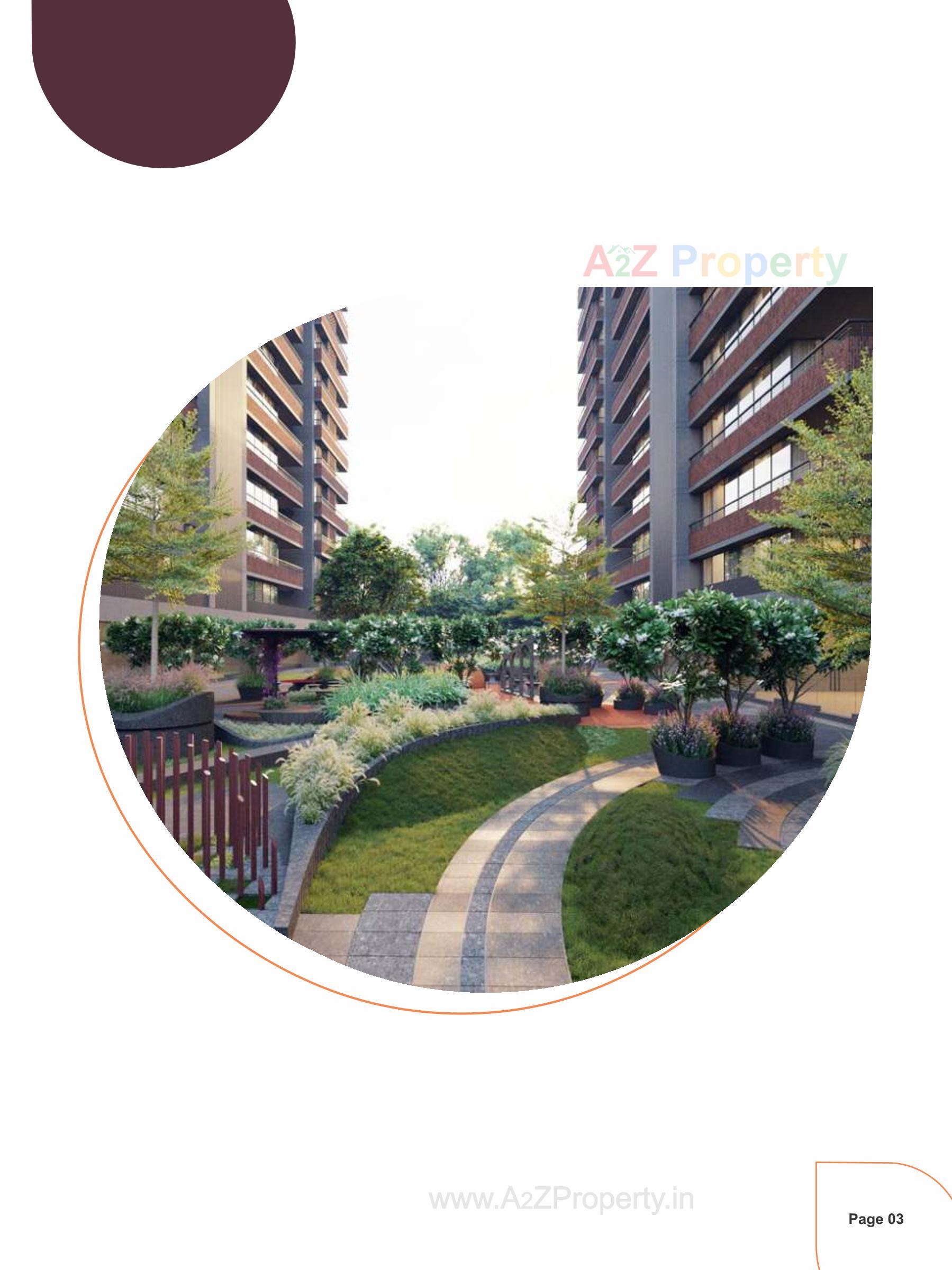 3D Elevation of real estate project Avani Aayam located at Raysan, Gandhinagar, Gujarat