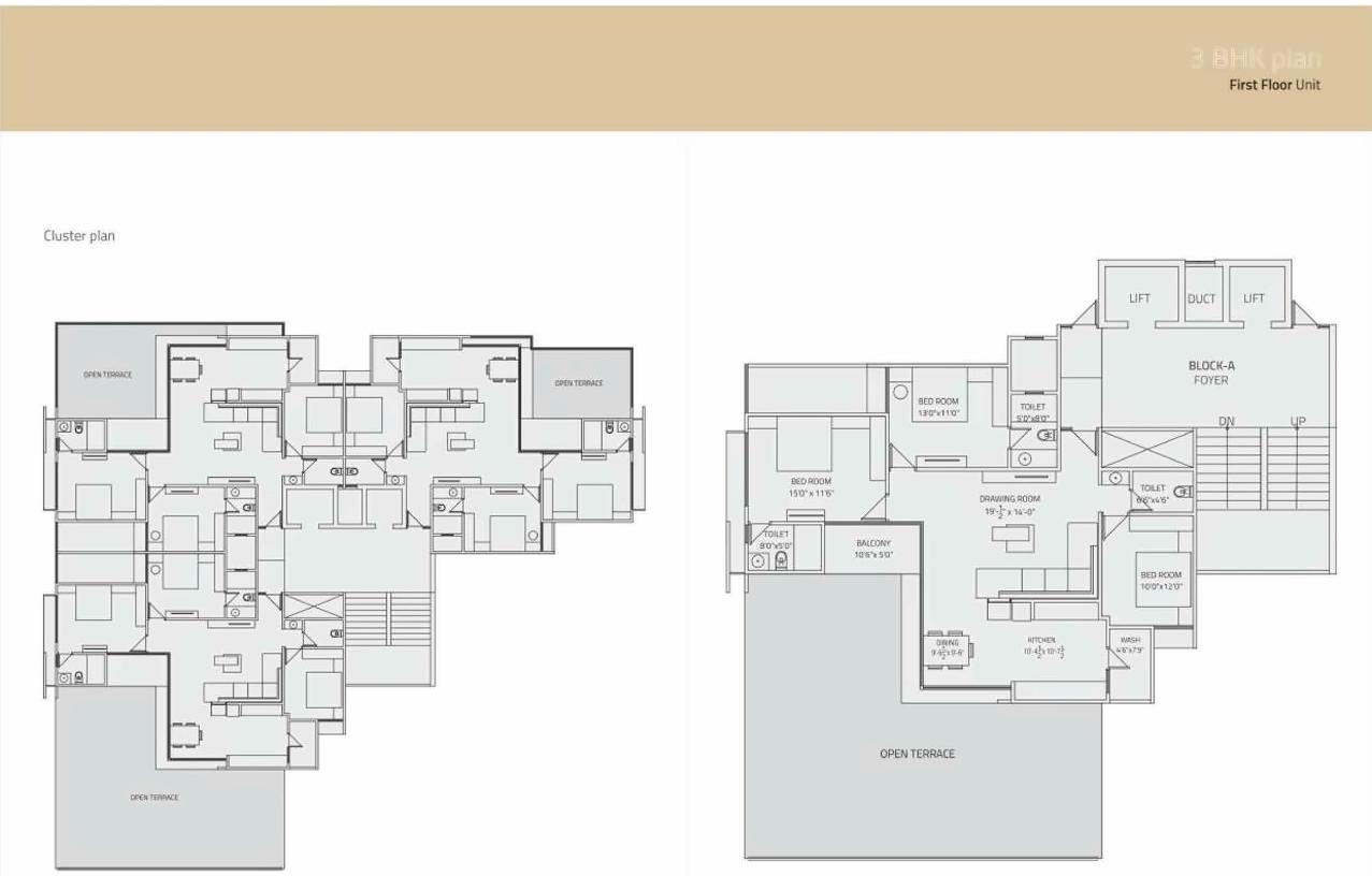 Layout of real estate project Avaniprasth located at Uvarsad, Gandhinagar, Gujarat