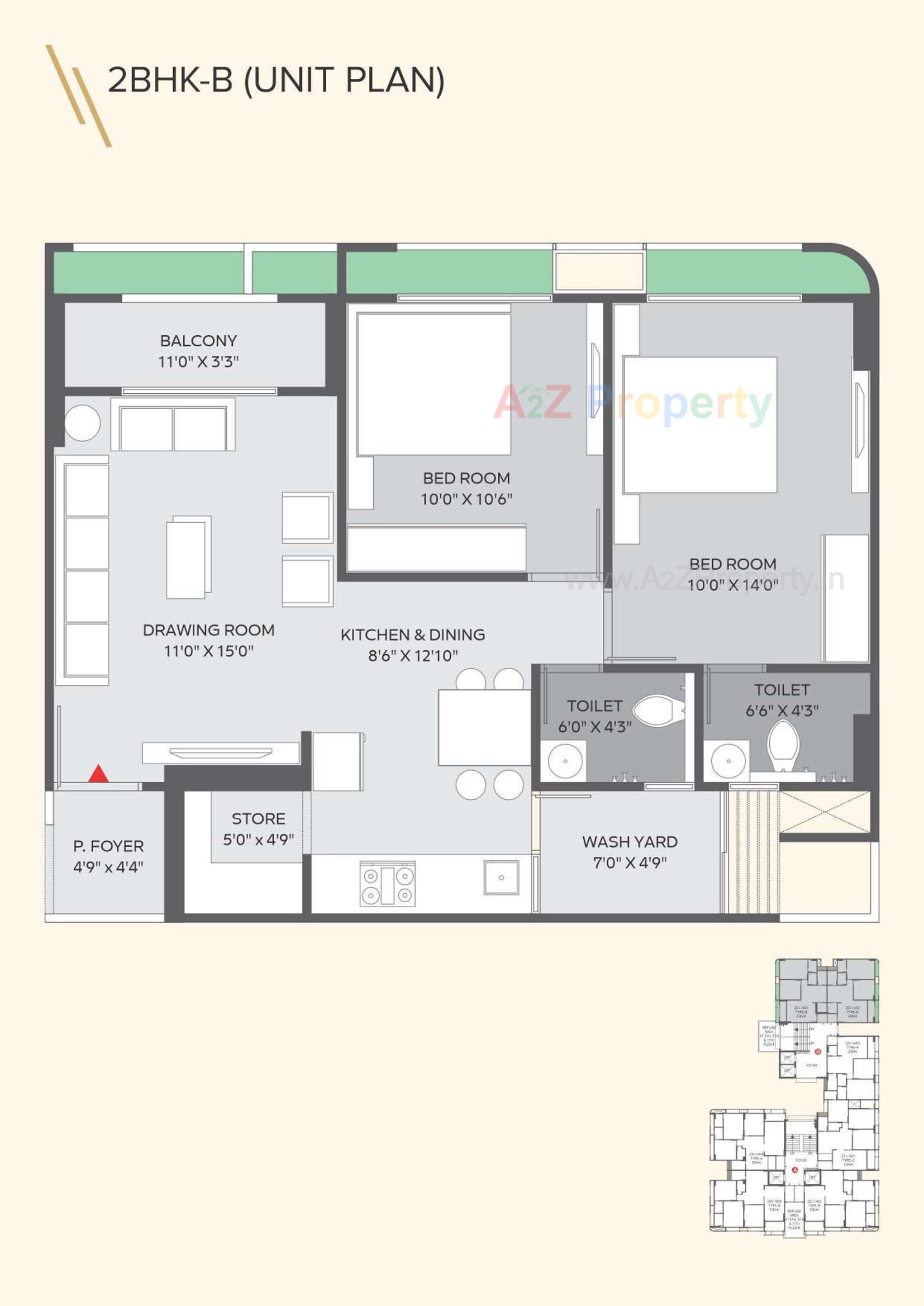 Layout of real estate project Avikam Giriraj located at Zundal, Gandhinagar, Gujarat