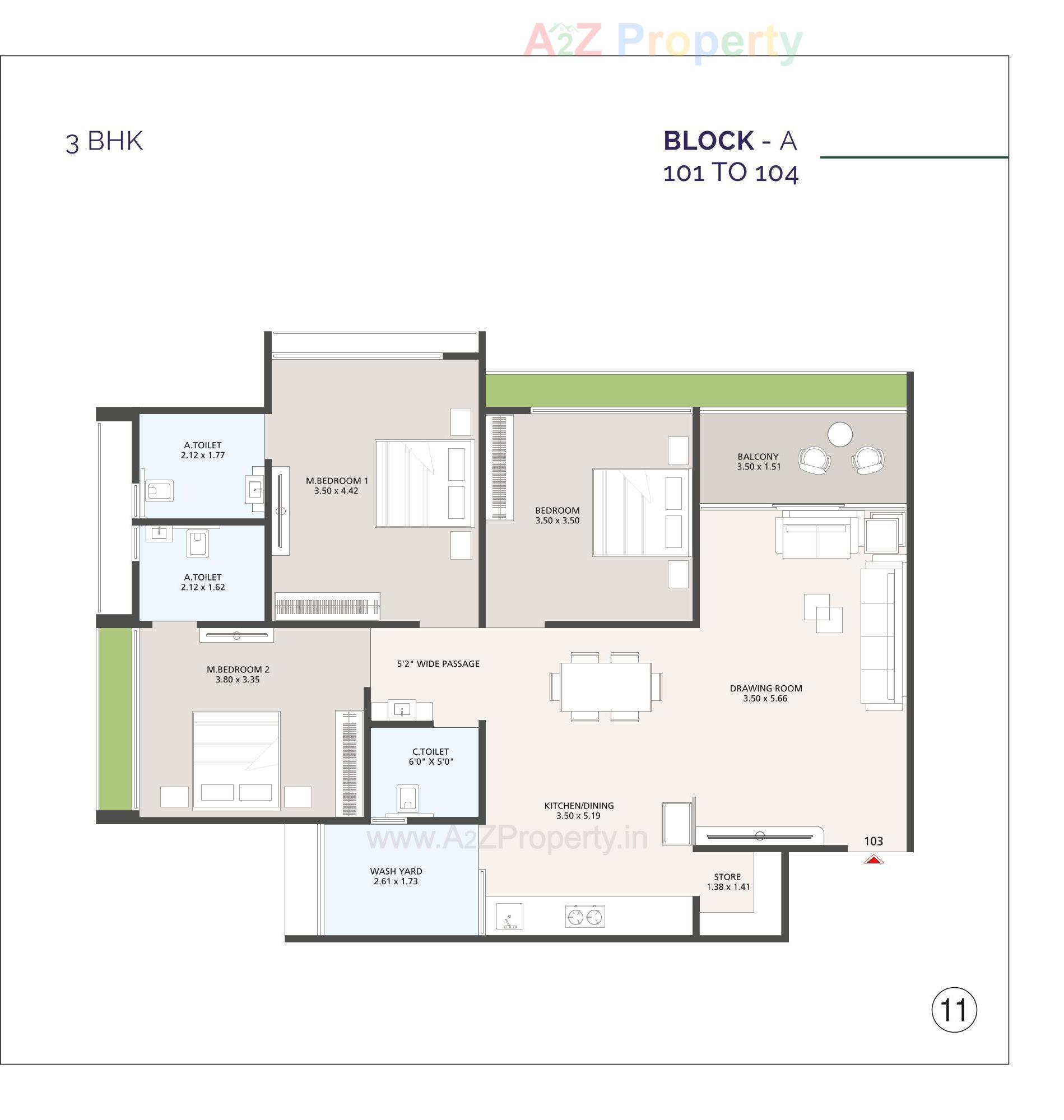Layout of real estate project Balmukund Pride located at Dahegam, Gandhinagar, Gujarat