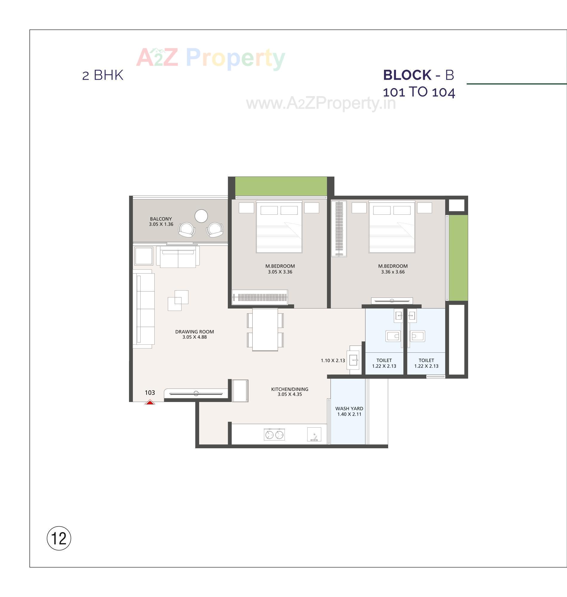 Layout of real estate project Balmukund Pride located at Dahegam, Gandhinagar, Gujarat