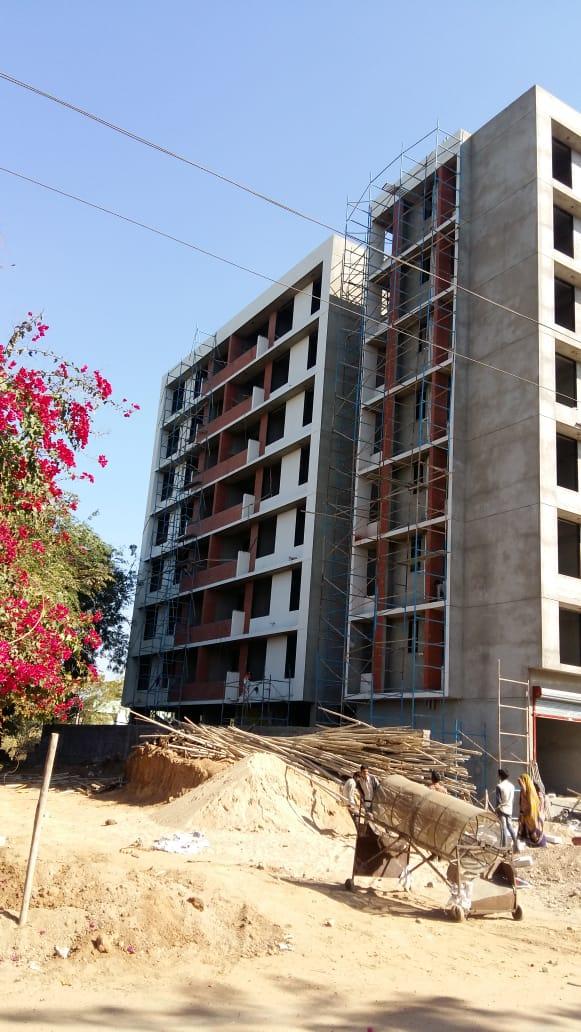 128977_const of real estate project Bansari Elegance located at Koba, Gandhinagar, Gujarat