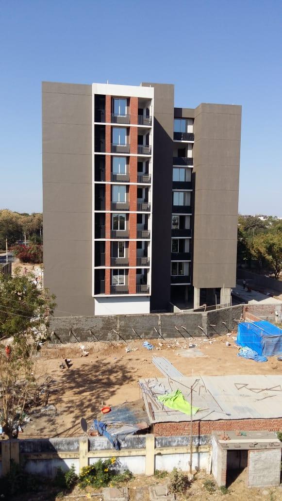 128978_const of real estate project Bansari Elegance located at Koba, Gandhinagar, Gujarat