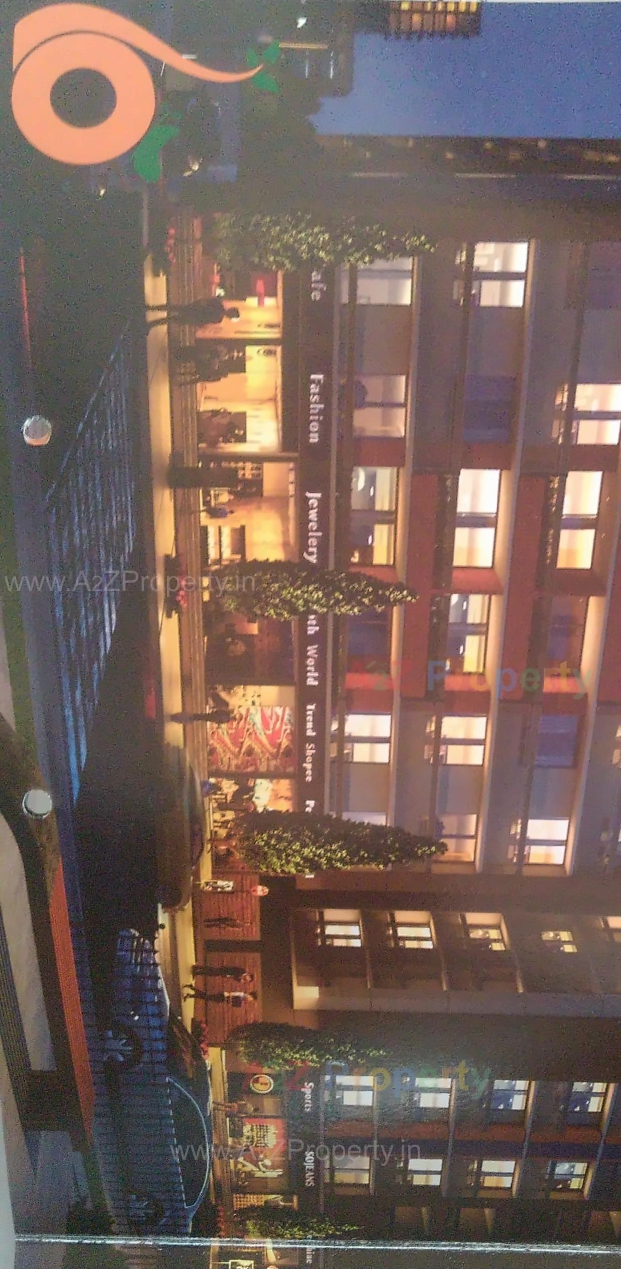 3D Elevation of real estate project Bansari Elegance located at Koba, Gandhinagar, Gujarat