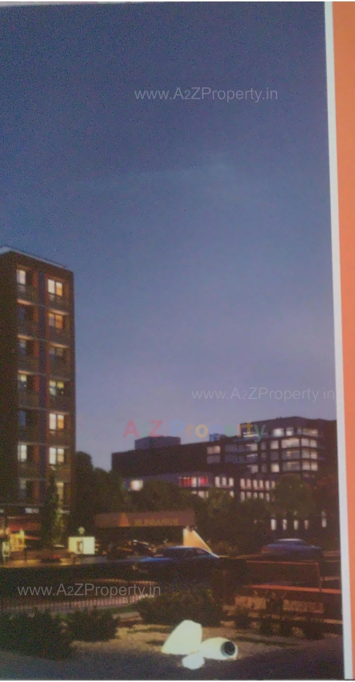 3D Elevation of real estate project Bansari Elegance located at Koba, Gandhinagar, Gujarat