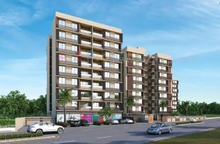 Elevation of real estate project Bansari Greencity located at Pethapur, Gandhinagar, Gujarat