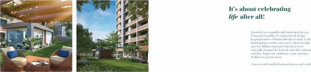 3D Elevation of real estate project Bansari Greencity located at Pethapur, Gandhinagar, Gujarat