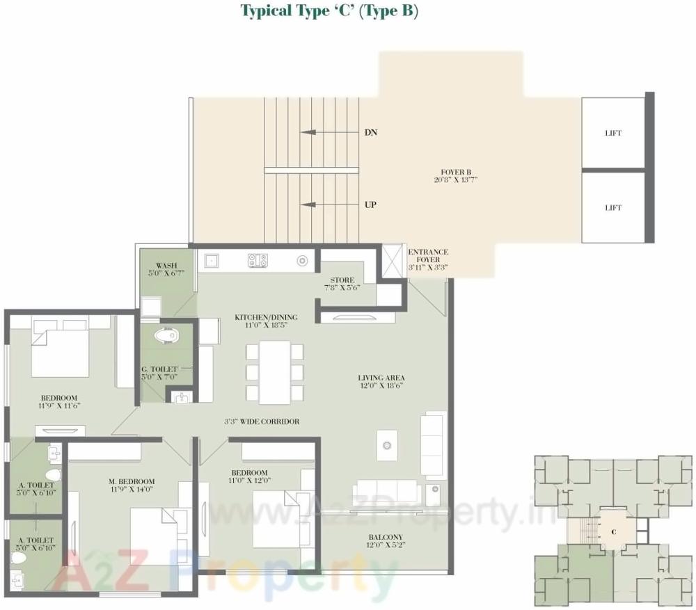 Layout of real estate project Bansari Greencity located at Pethapur, Gandhinagar, Gujarat