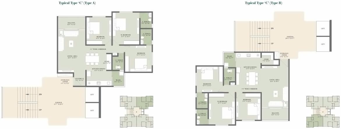 Layout of real estate project Bansari Greencity located at Pethapur, Gandhinagar, Gujarat