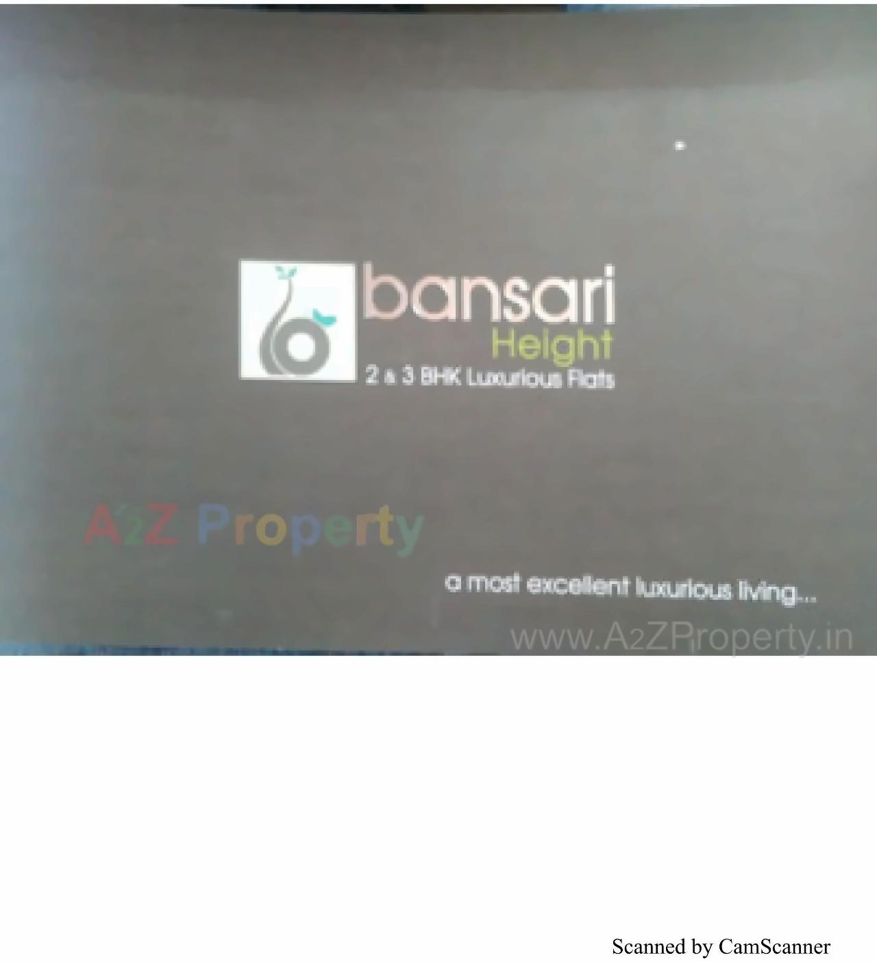  of real estate project Bansari Height located at Nana-chiloda, Gandhinagar, Gujarat
