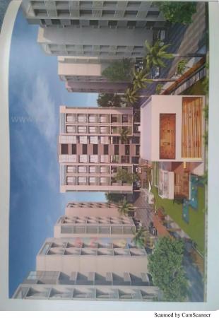 Elevation of real estate project Bansari Height located at Nana-chiloda, Gandhinagar, Gujarat