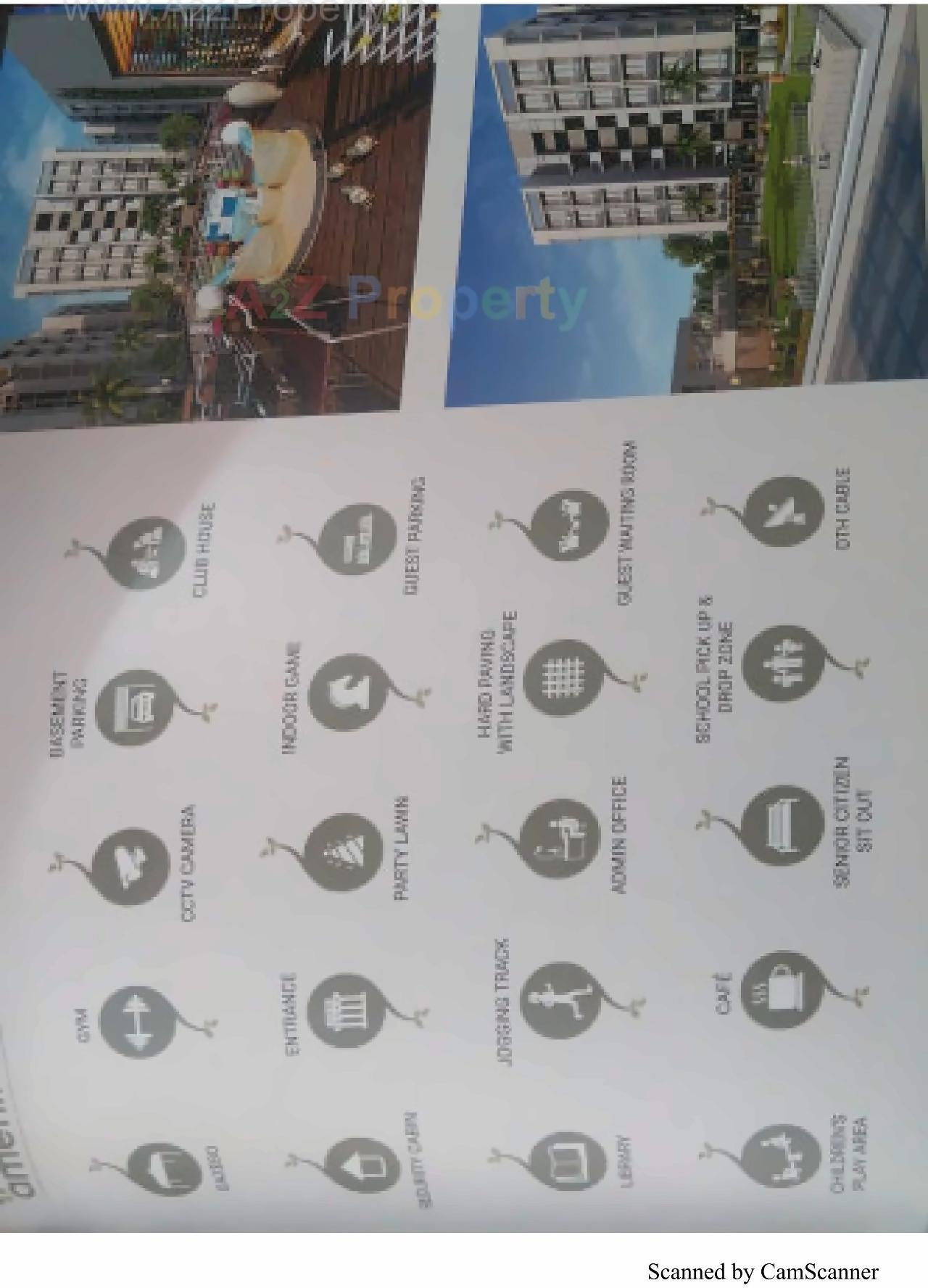  of real estate project Bansari Height located at Nana-chiloda, Gandhinagar, Gujarat