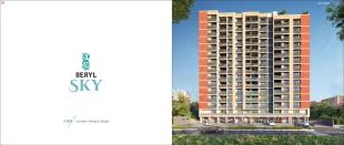 Elevation of real estate project Beryl Sky located at Kudasan, Gandhinagar, Gujarat