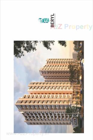 Elevation of real estate project Beryl located at Kudasan, Gandhinagar, Gujarat