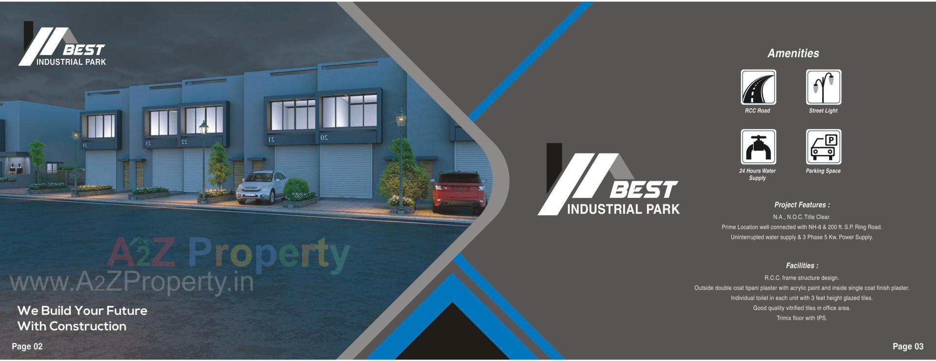  of real estate project Best Industrial Park located at Ranasan, Gandhinagar, Gujarat