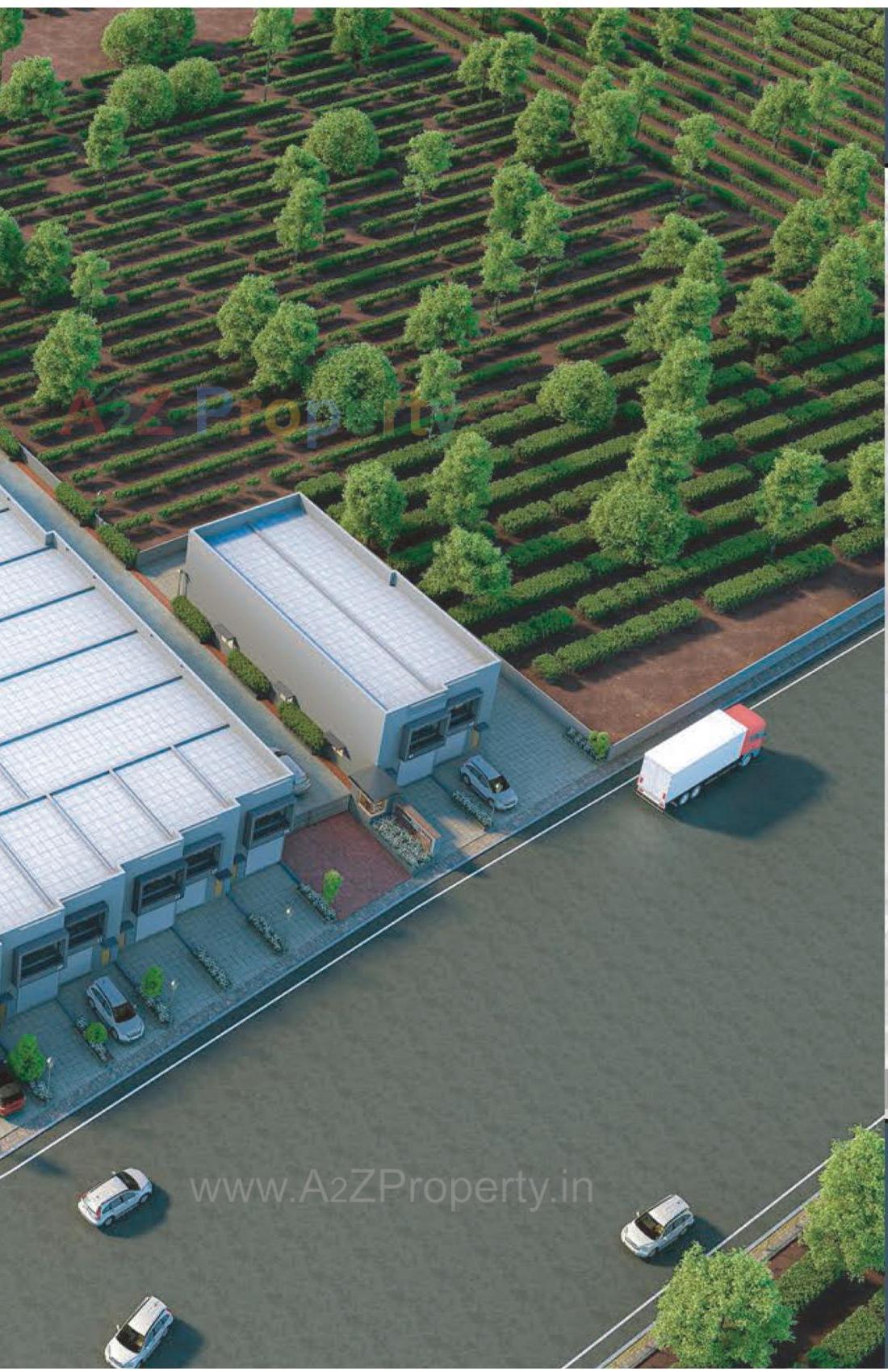 3D Elevation of real estate project Best Industrial Park located at Ranasan, Gandhinagar, Gujarat