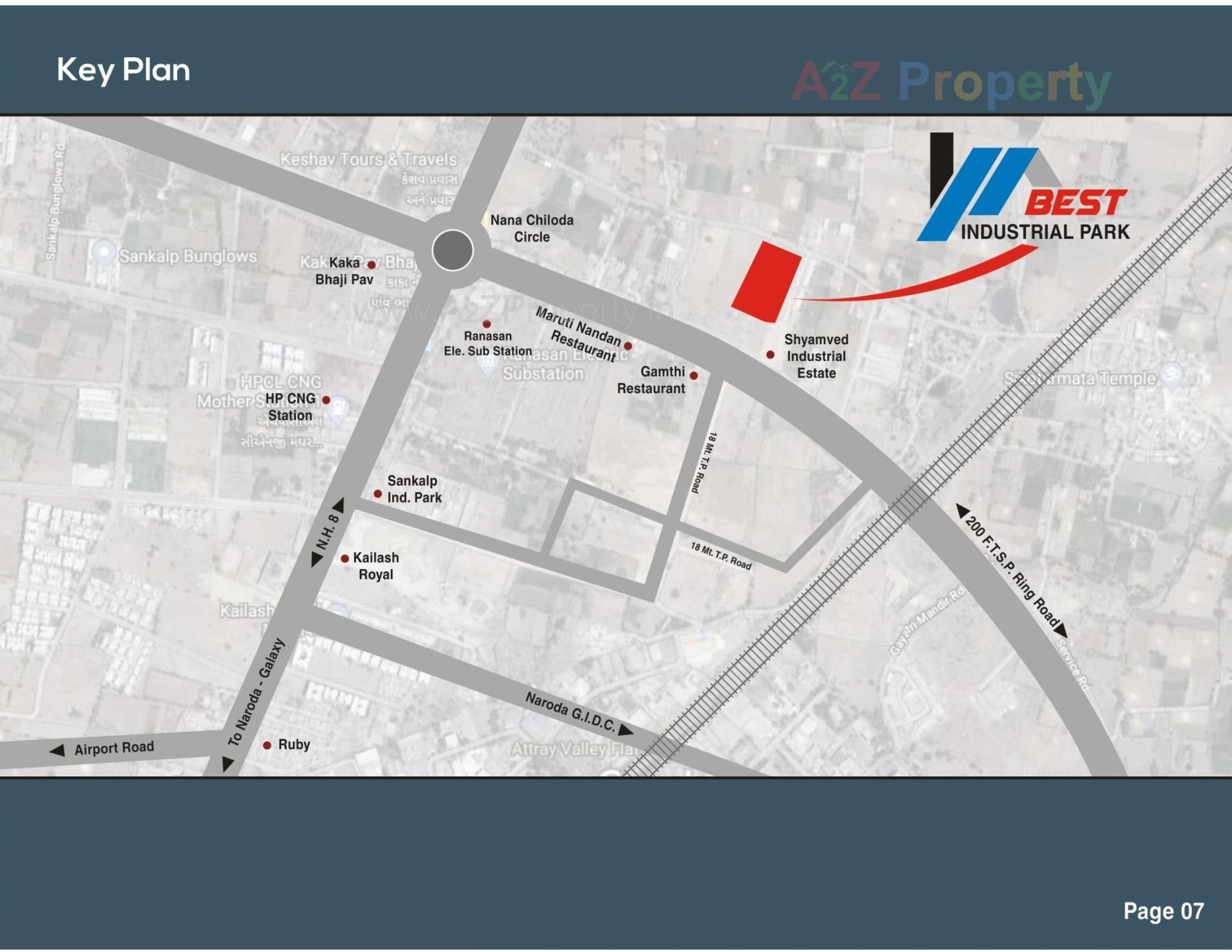 of real estate project Best Industrial Park located at Ranasan, Gandhinagar, Gujarat