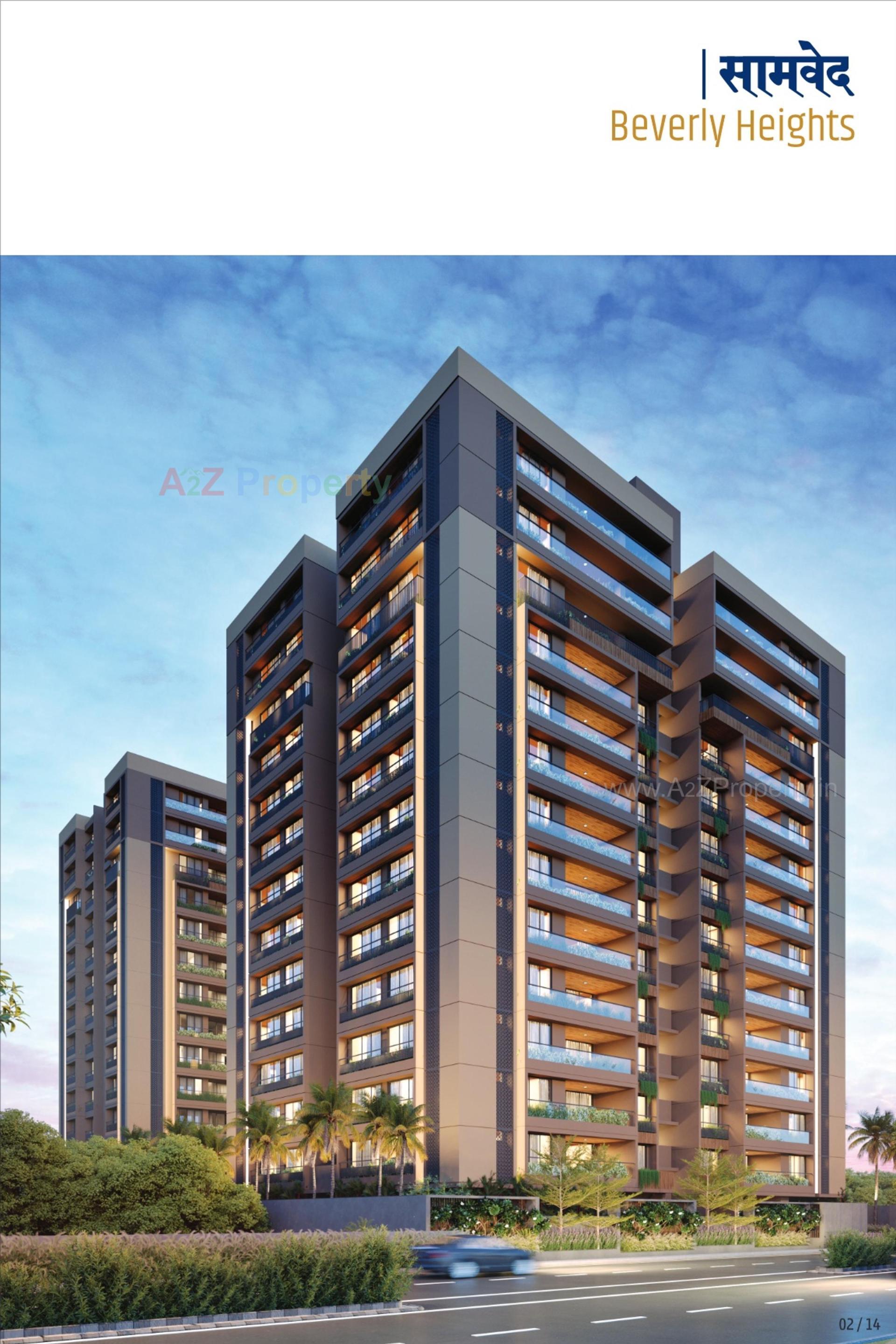 3D Elevation of real estate project Beverly Heights located at Por, Gandhinagar, Gujarat
