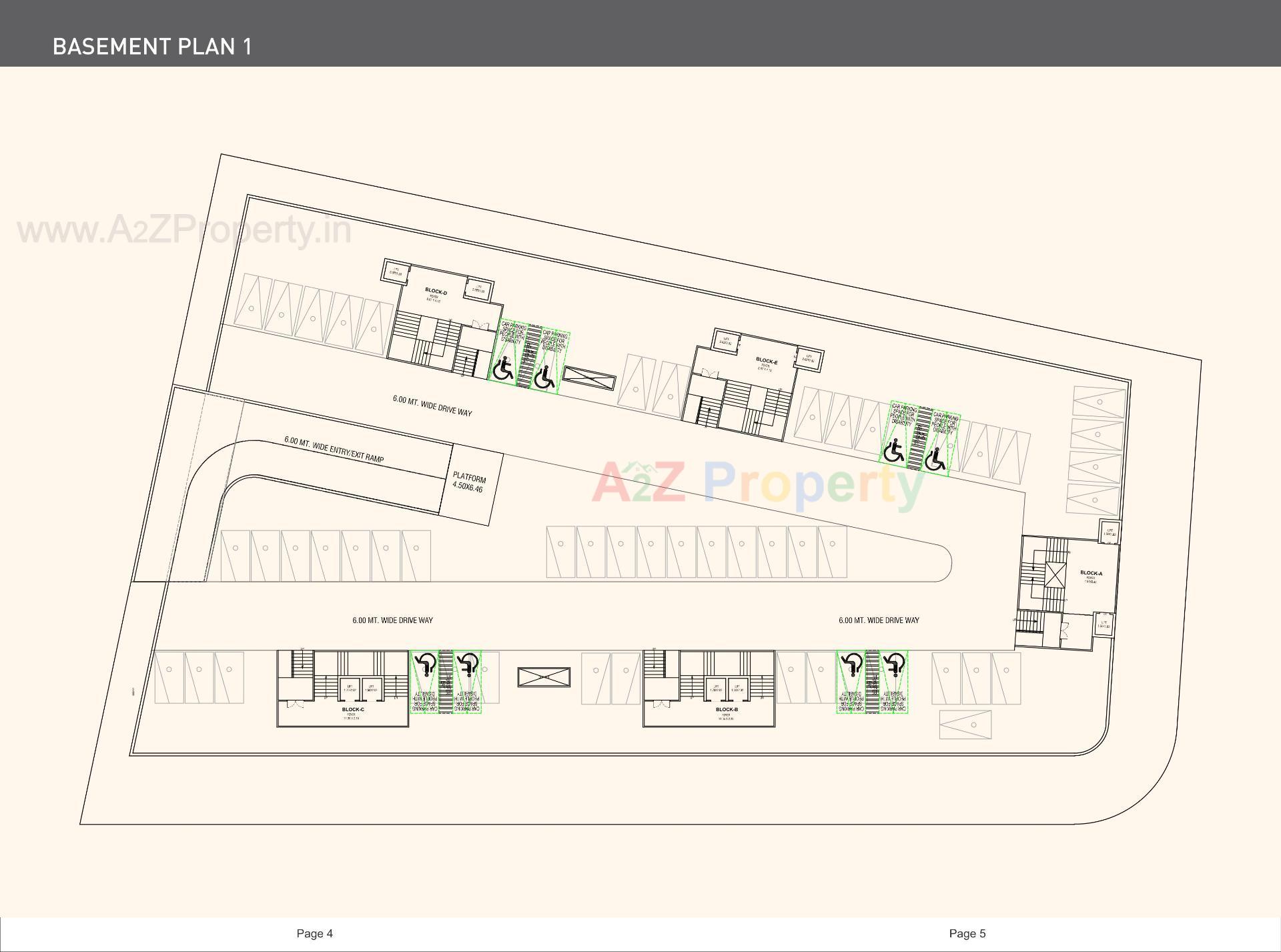 Layout of real estate project Bosky Sanelite located at Gandhinagar, Gandhinagar, Gujarat